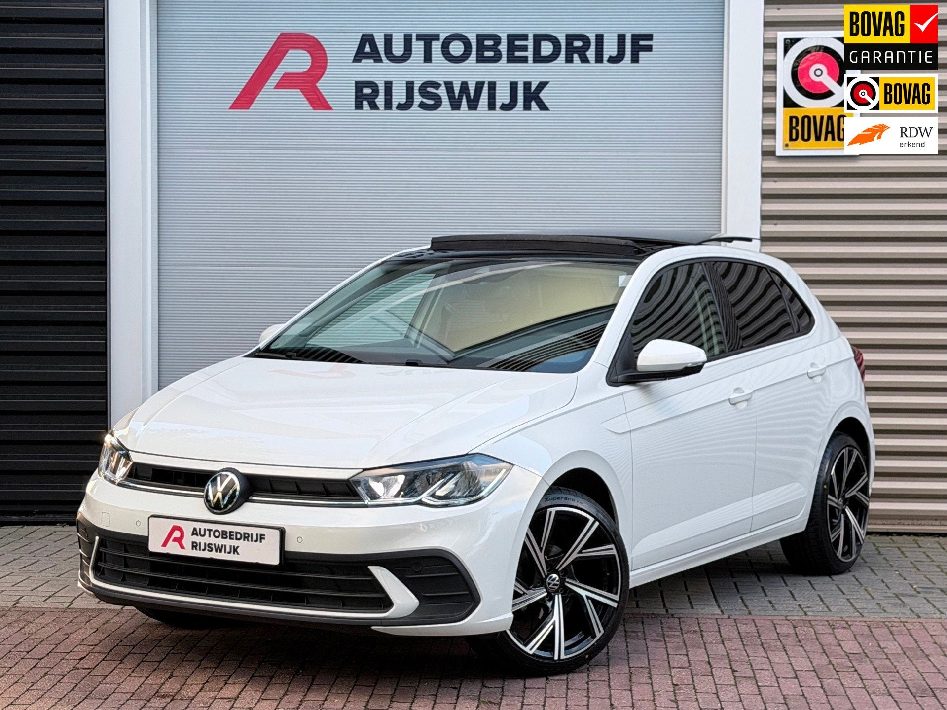 Volkswagen Polo 1.0 TSI Life Pano/AppleCarPlay/Led, Auto's, Gebruikt, 95 pk, 1096 kg, Wit