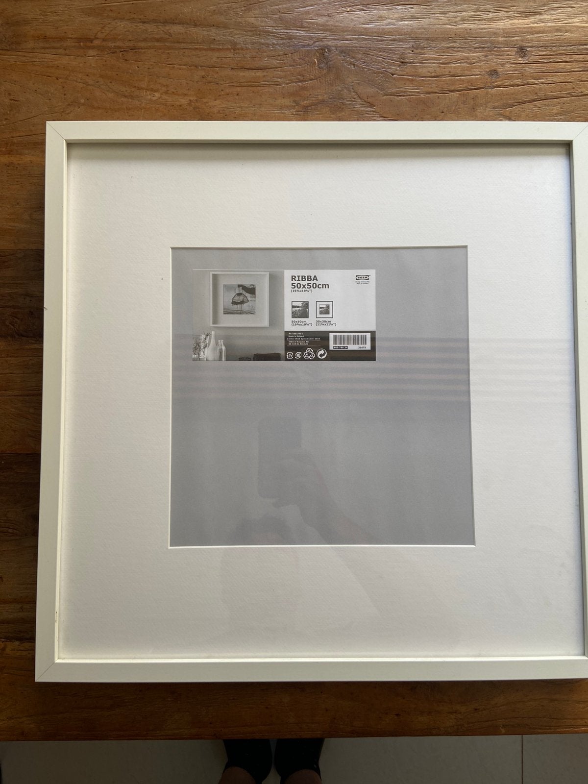 IKEA Ribba fotolijst, Standaard fotolijst, Ophalen of Verzenden, Zo goed als nieuw, Met glas