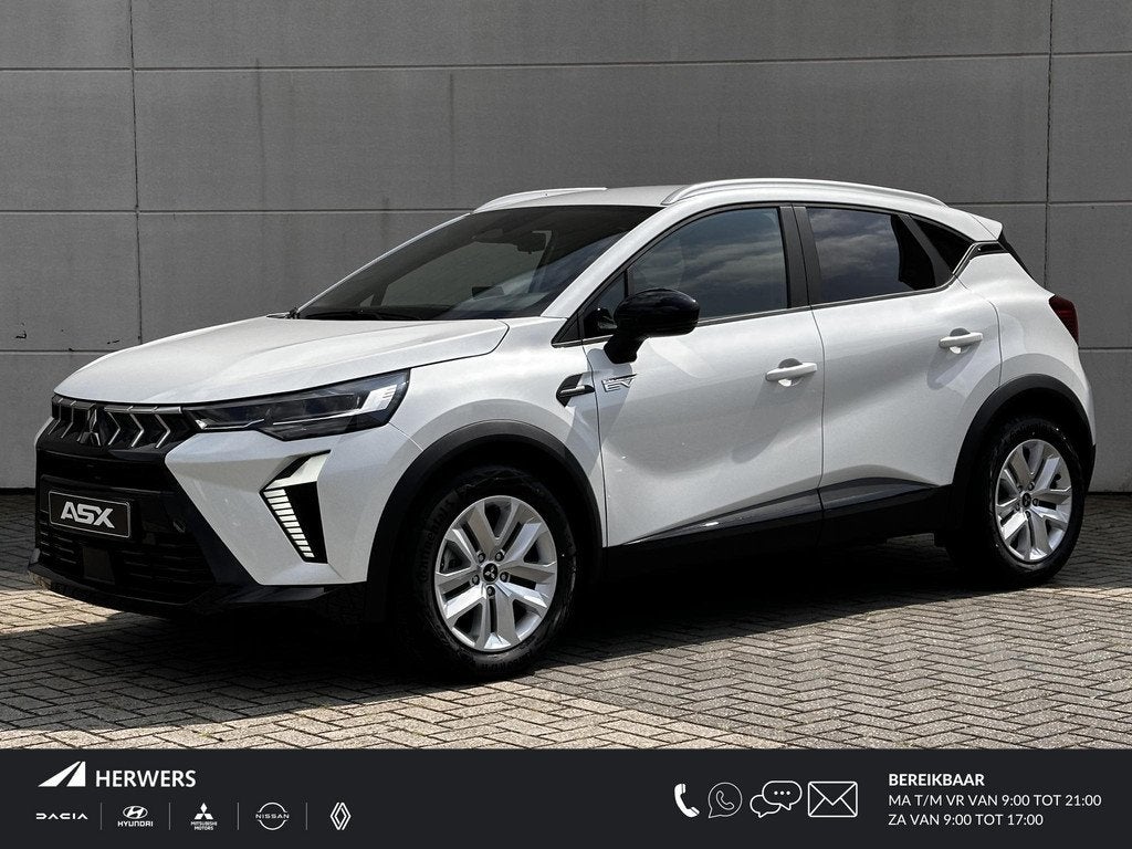 Mitsubishi ASX 1.8 HEV AT Intense / € 3.000,- Voordeel op, Auto's, Stof, 4 cilinders, Wit, Bedrijf