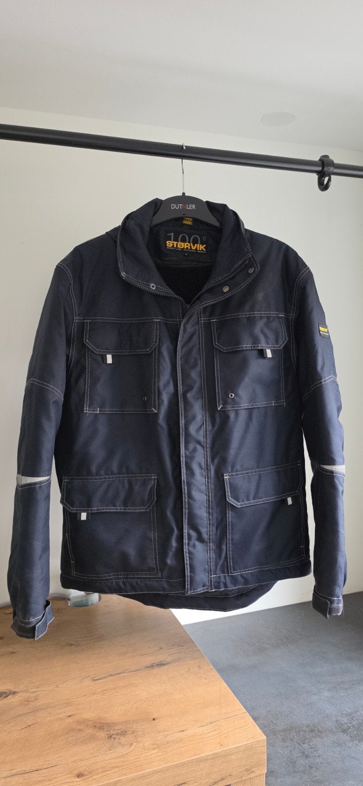 Het wordt weer koud! Stoere en warme werkjas t.k., Kleding | Heren, Ophalen, Groen