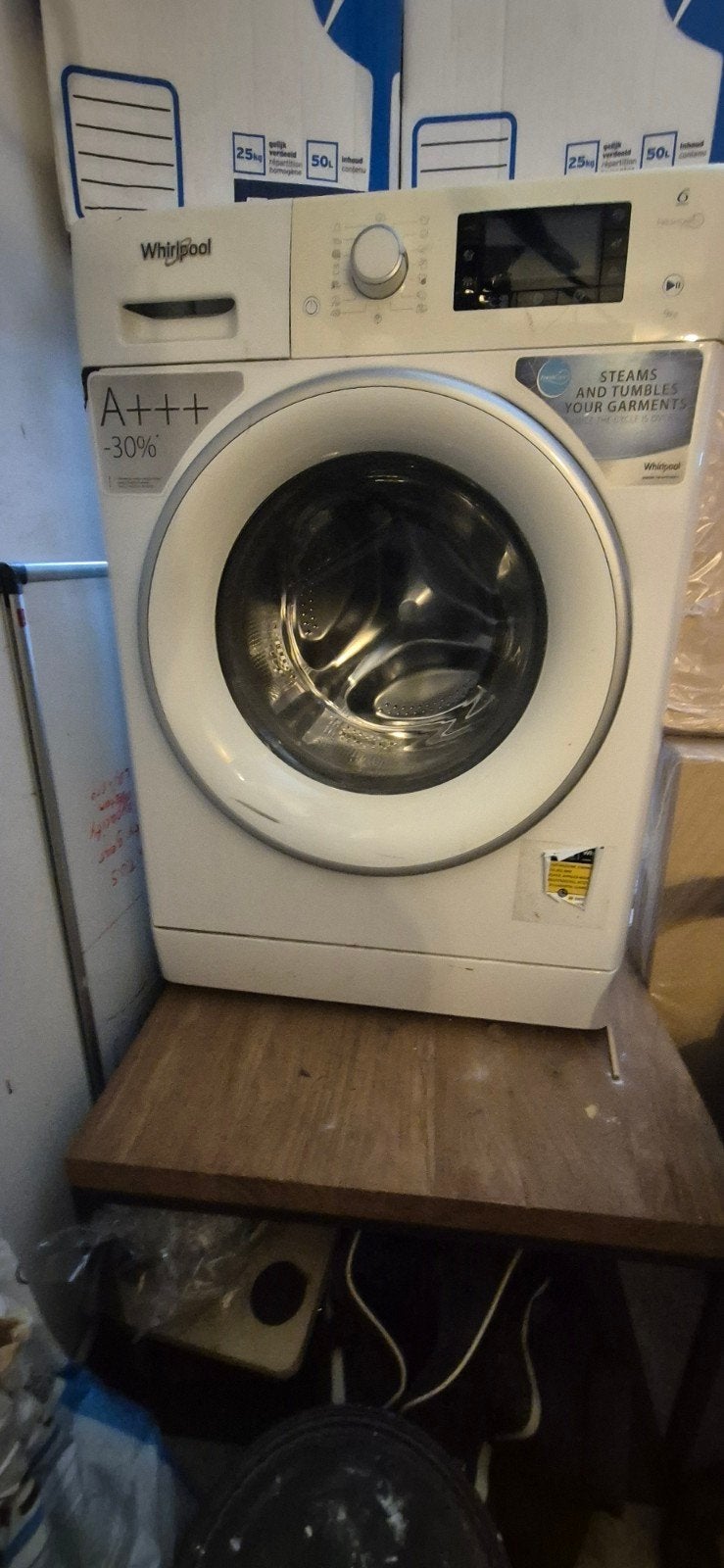 Whirlpool Wasmachine A+++ -30% Energiezuinig