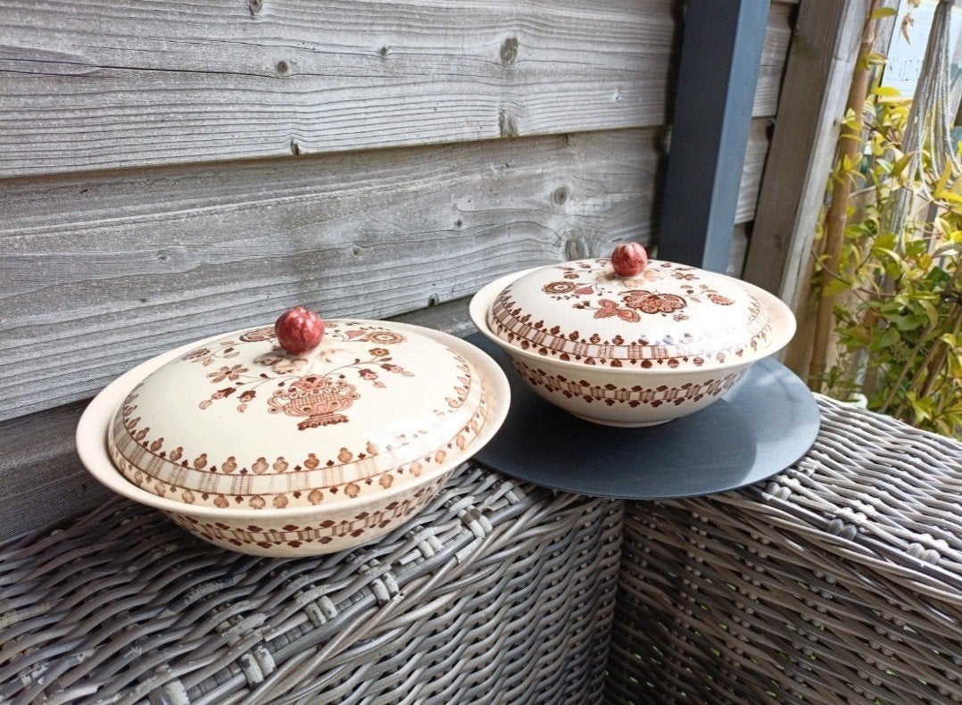 Vintage Johnson Bros Staffordshire servies 22 delig, Huis en Inrichting, Ophalen, Gebruikt, Aardewerk, Overige stijlen