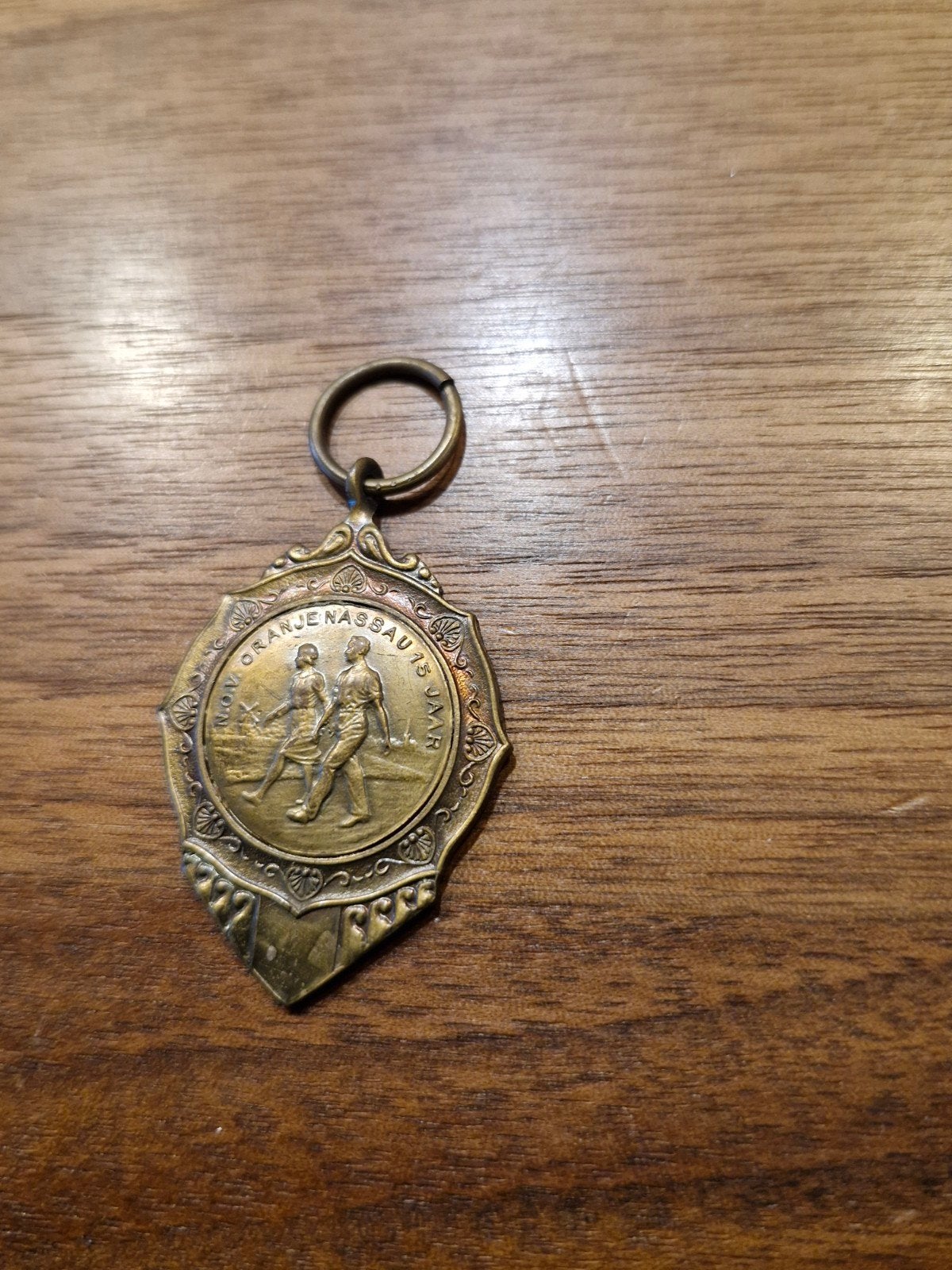 364 Oude Oranje Nassau 75 Jaar Medaille, Ophalen of Verzenden, Overige materialen