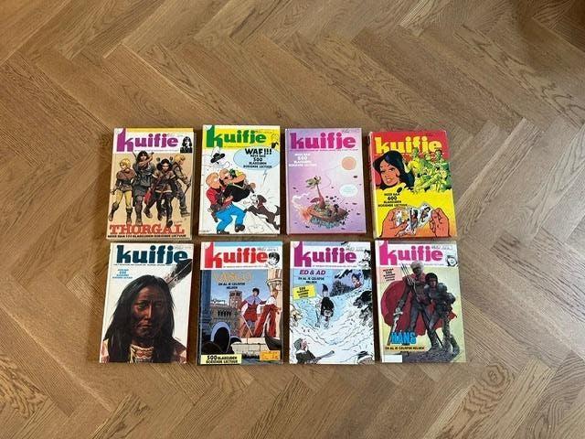 Diverse Kuifje, Meerdere stripboeken, Hergé, Ophalen, Gelezen
