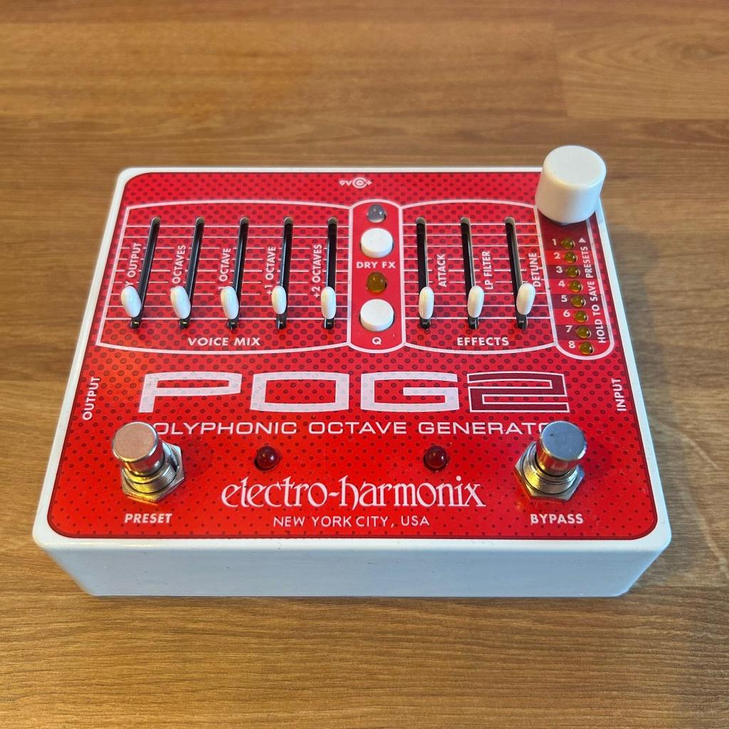 Electro Harmonix POG 2 Polyphonic Octave gitaar pedaal, Muziek en Instrumenten, Effecten, Ophalen of Verzenden, Zo goed als nieuw