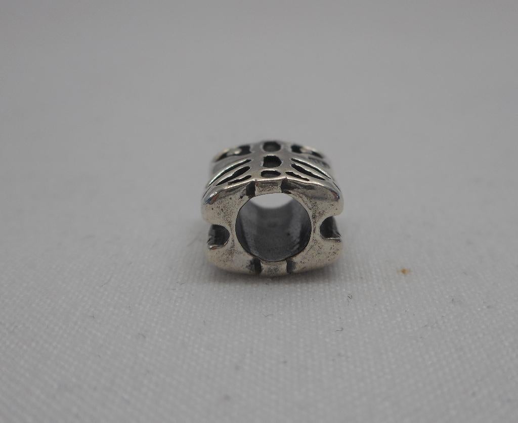 Zilveren royale Tedora bedel vlinder nr.1409, Verzenden, Zo goed als nieuw, Tedora, 1 bedel