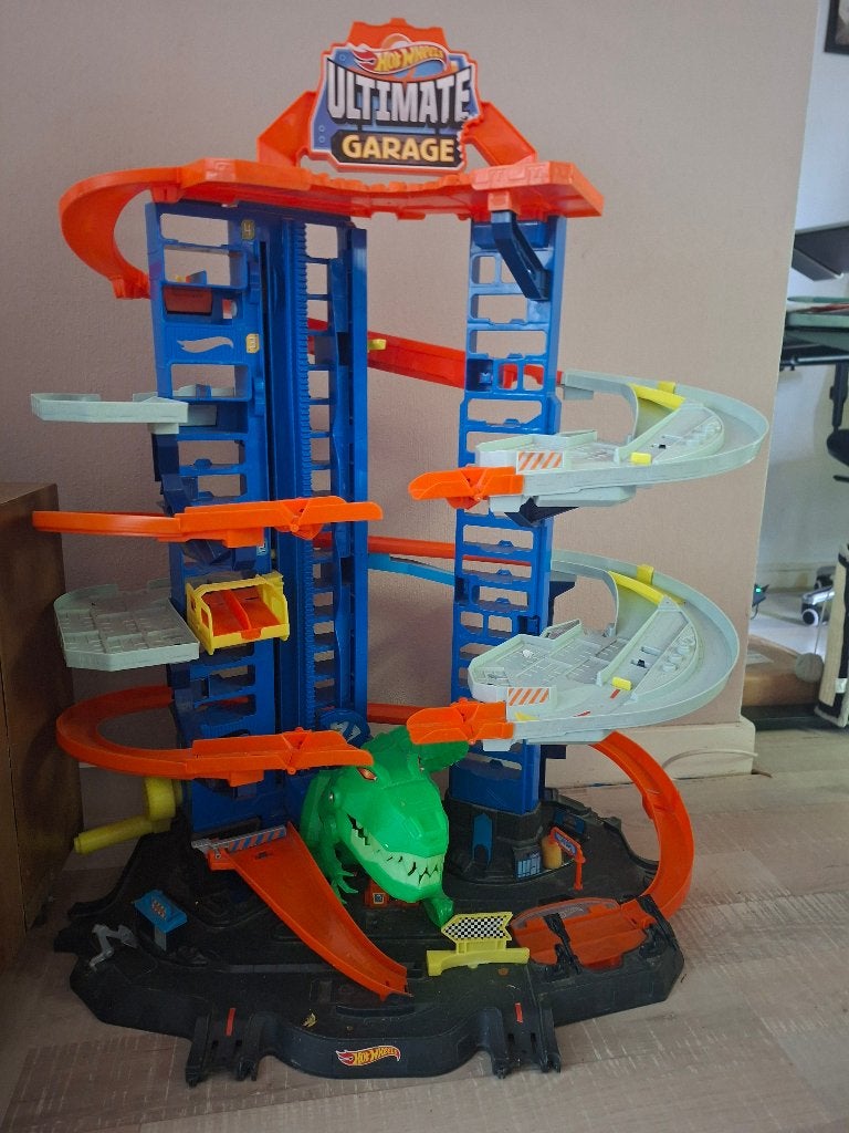 Hotwheel garage, Ophalen, Hot Wheels, Handmatig, Racebaan