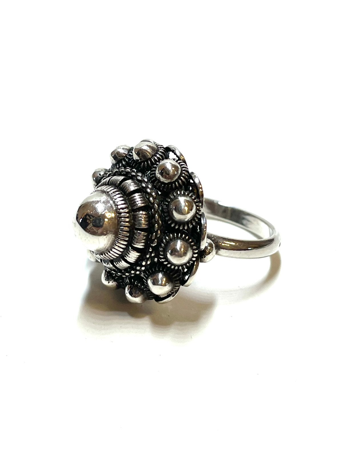 835 zilveren Zeeuwse knoop ring, 18 tot 19, -, -, Ophalen of Verzenden