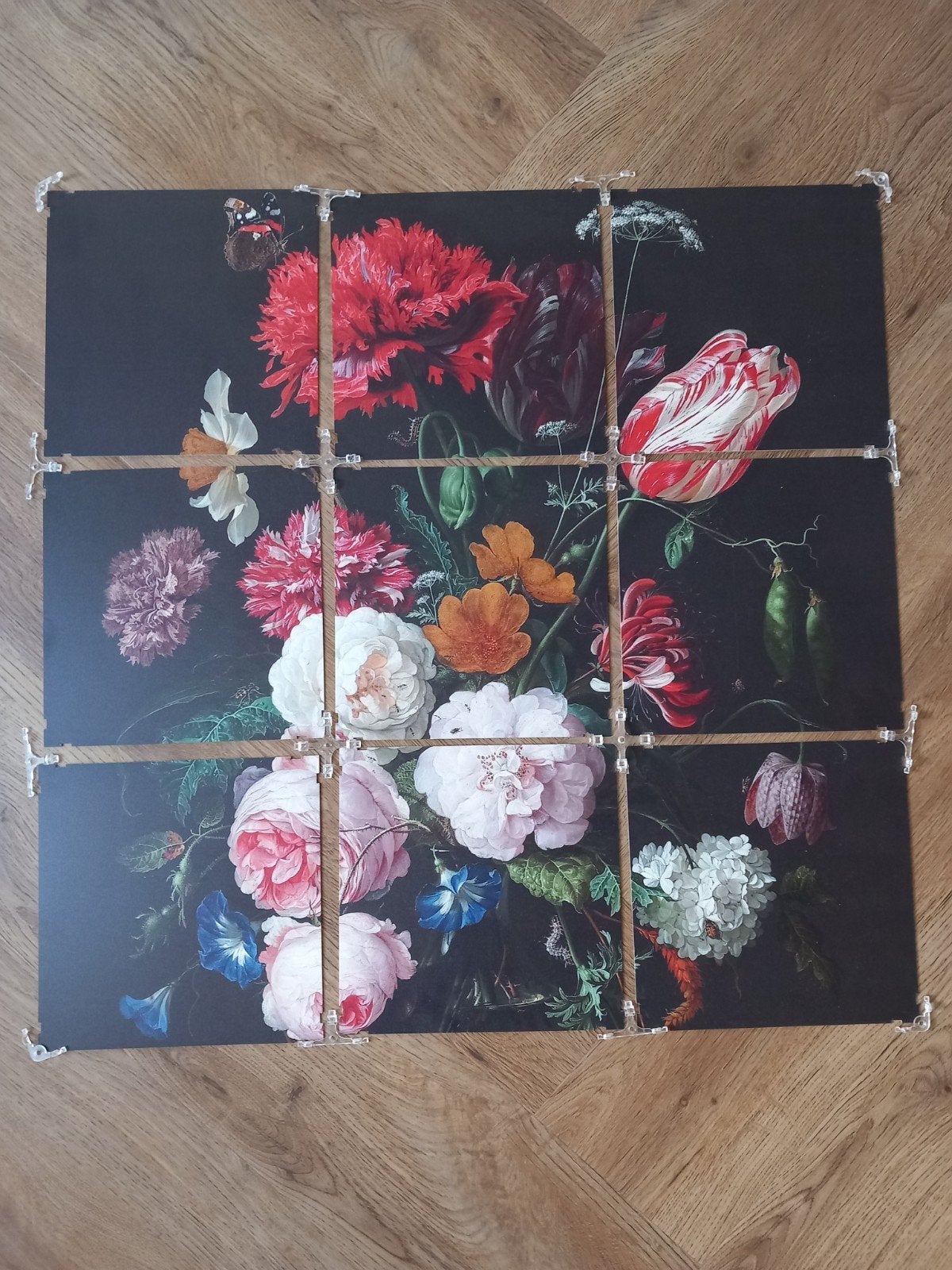 Ixxi schilderij bloemen, Verzenden