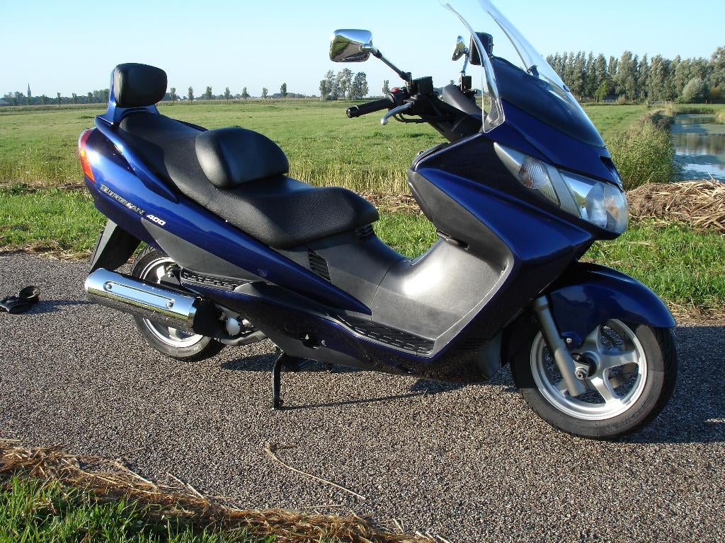 Motorscooter Burgman 400, Motoren, Motoren | Suzuki, Particulier, Scooter, 12 t/m 35 kW, 1 cilinder, Motorrijbewijs A, Automaat