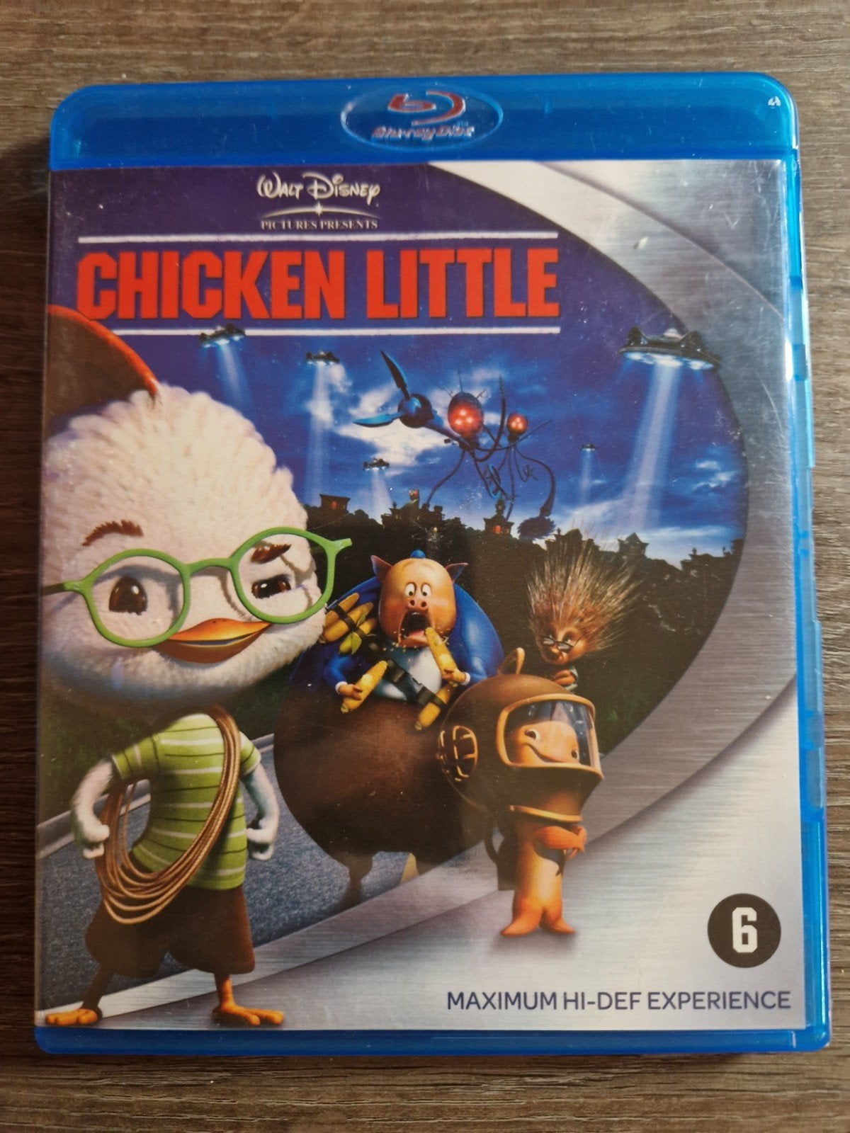Chicken Little (2005) blu-ray, Nederlands, Film, Ophalen of Verzenden, Blu-ray
