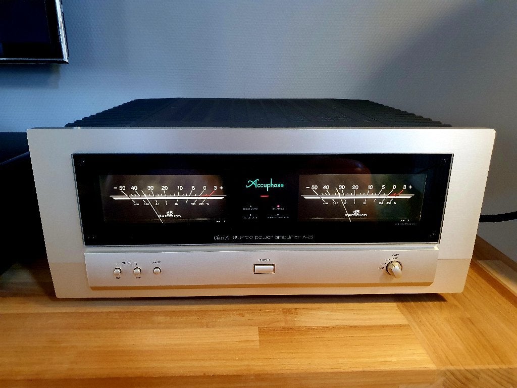 Accuphase A-45 Klasse A Stereo Eindversterker, Audio, Tv en Foto, Versterkers en Receivers, Zo goed als nieuw, Ophalen, Overige merken