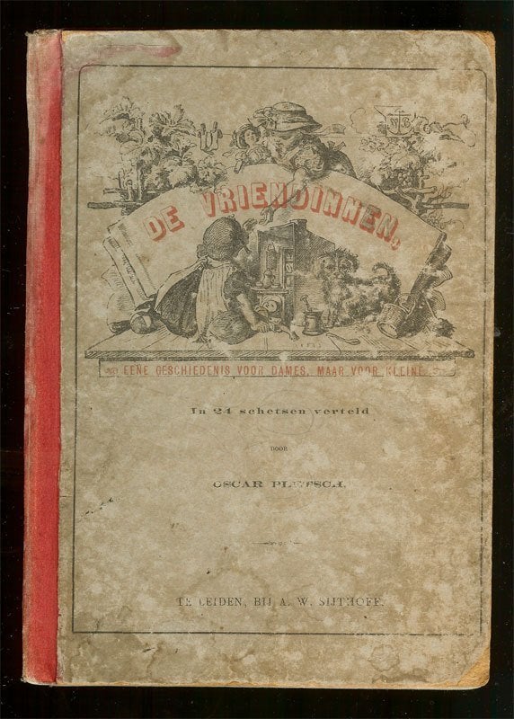 Oscar Pletsch - 1868 - De Vriendinnen. Eene geschiedenis, Ophalen of Verzenden