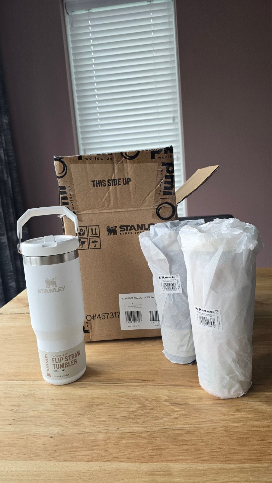 Stanley The IceFlow Flip Straw Tumbler 0.88L - Nieuw, Overige typen, Stanley, Nieuw, Ophalen of Verzenden