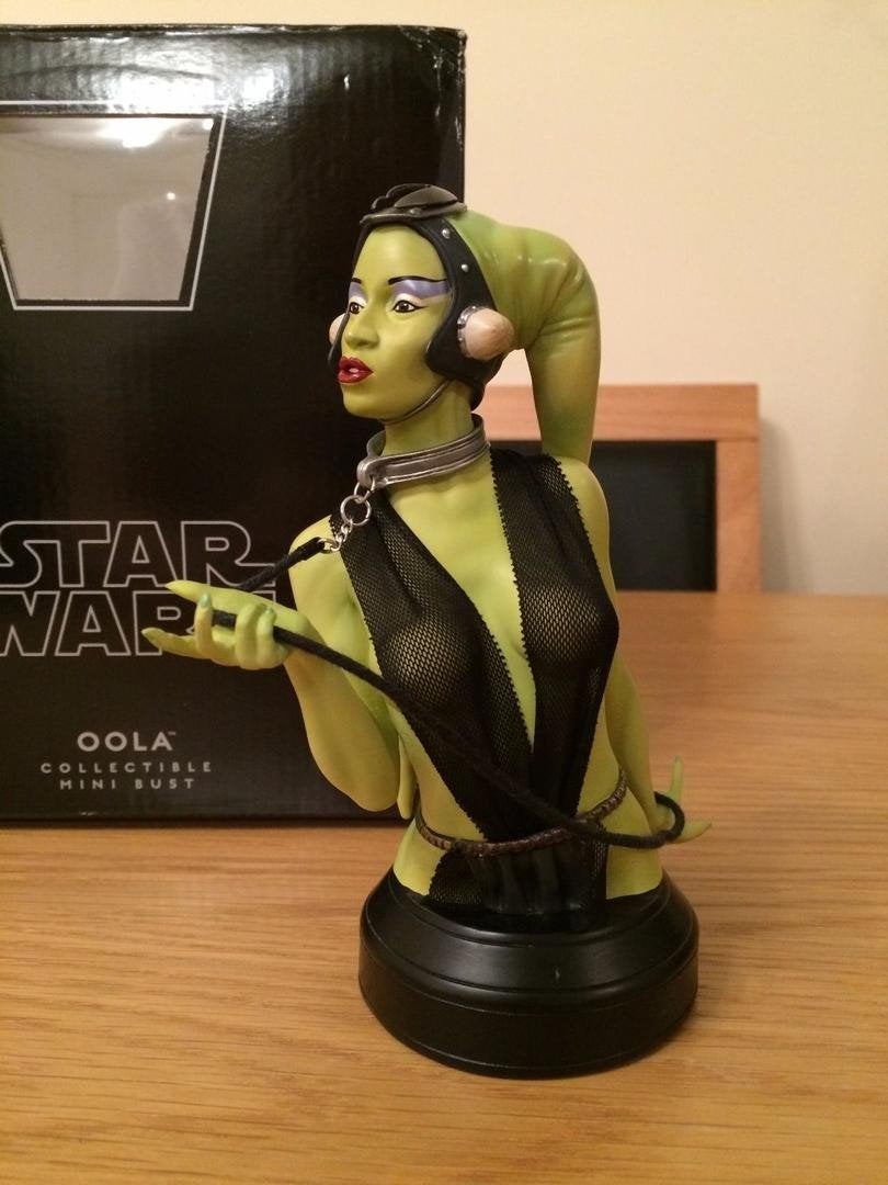 star wars gentle giant mini bust oola gezocht!, Ophalen of Verzenden, Gebruikt, Actiefiguurtje