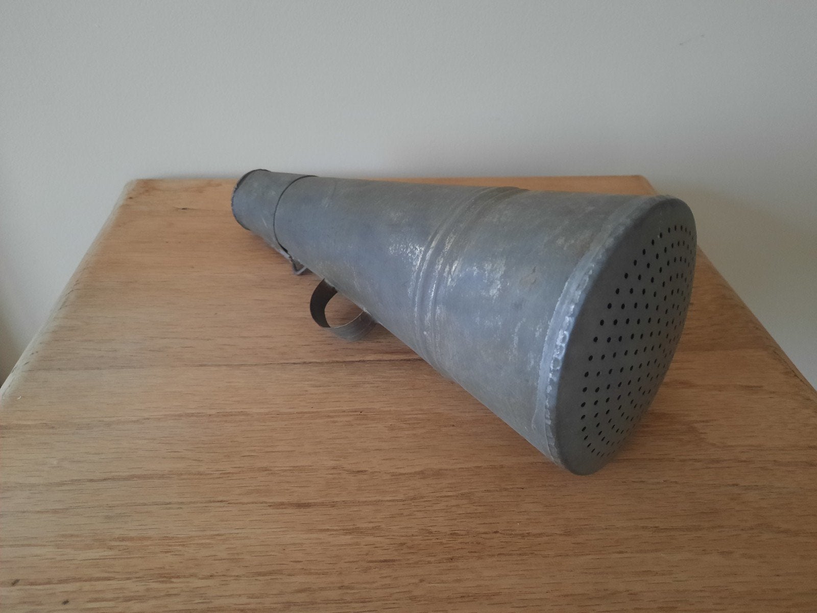 vintage zinken poederverstuiver, Ophalen of Verzenden