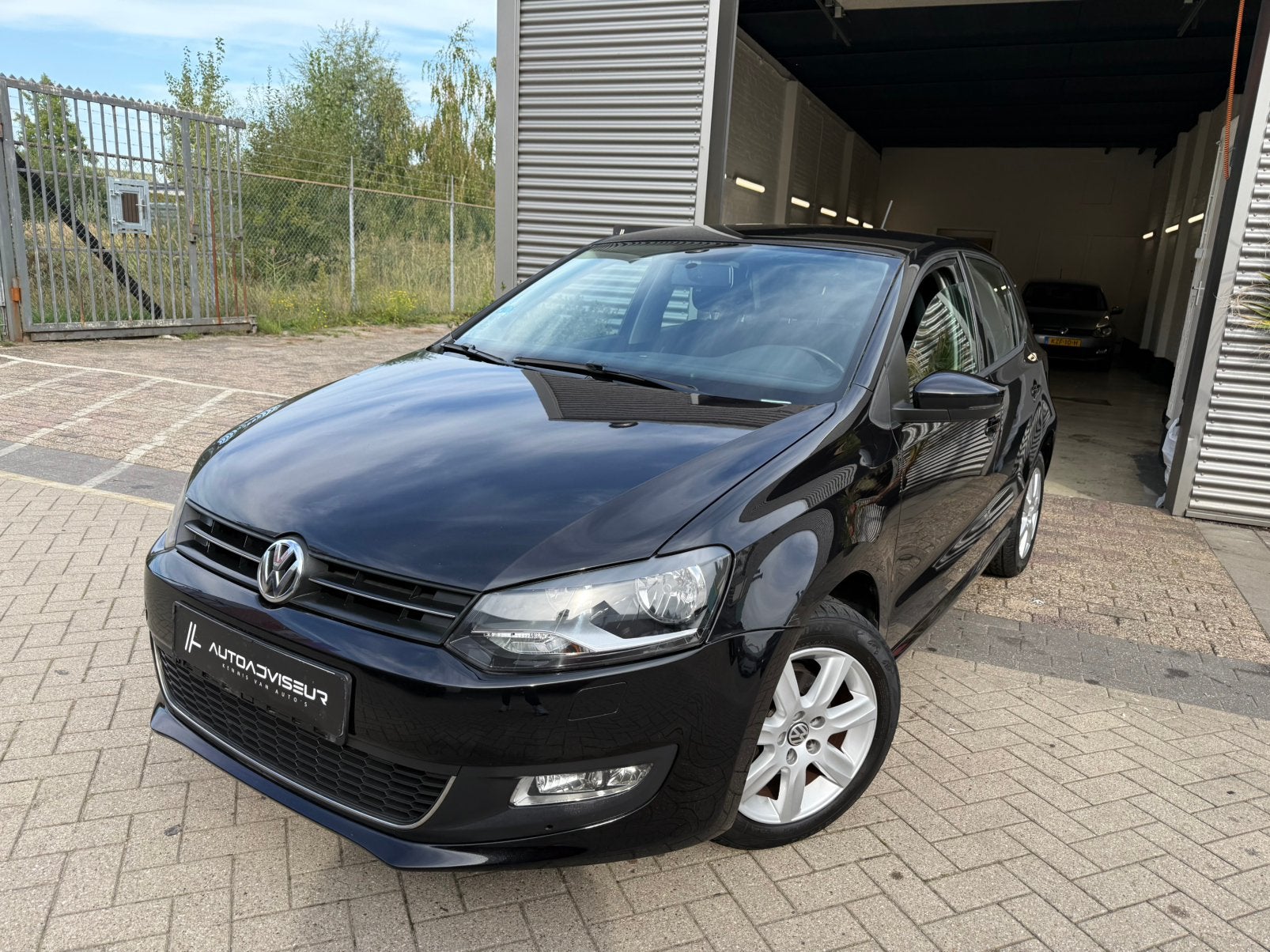 Volkswagen Polo 1.4 FSI 16V Navi|Pdc|Stoelver|Apk|Garantie, Auto's, Voorwielaandrijving, Zwart, 4 cilinders, Zwart