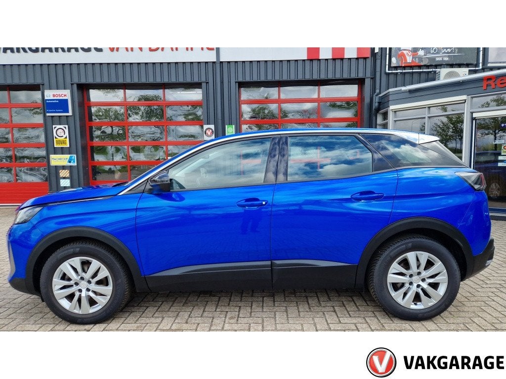 Peugeot 3008 1.2 PT Active P.Bns (bj 2022), Auto's, 1199 cc, Blauw, Parkeersensor, Origineel Nederlands