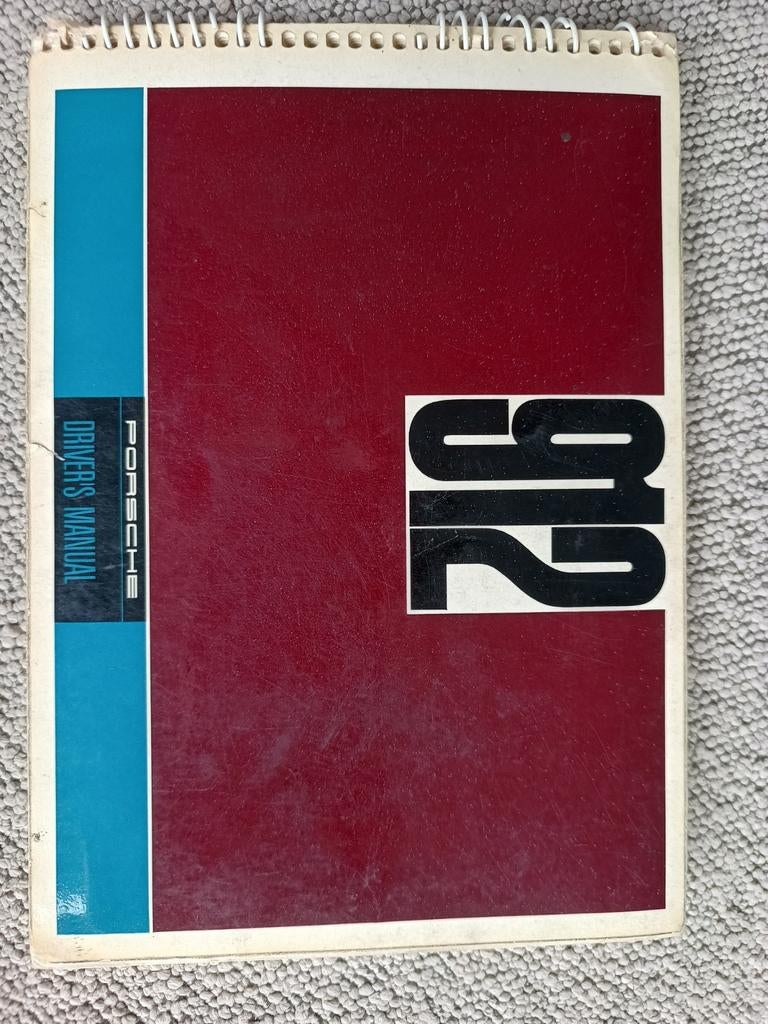 Porsche 912 Gebruikershandleiding (Drivers Manual), Auto diversen, Verzenden