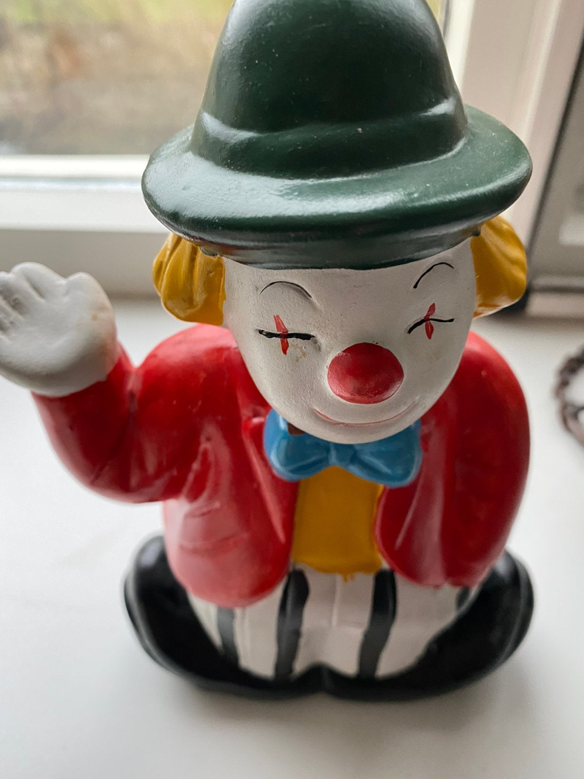 Spaarpot clown, Verzamelen, Spaarpotten, Ophalen of Verzenden, Zo goed als nieuw, Steen, Aardewerk of Keramiek, Dier