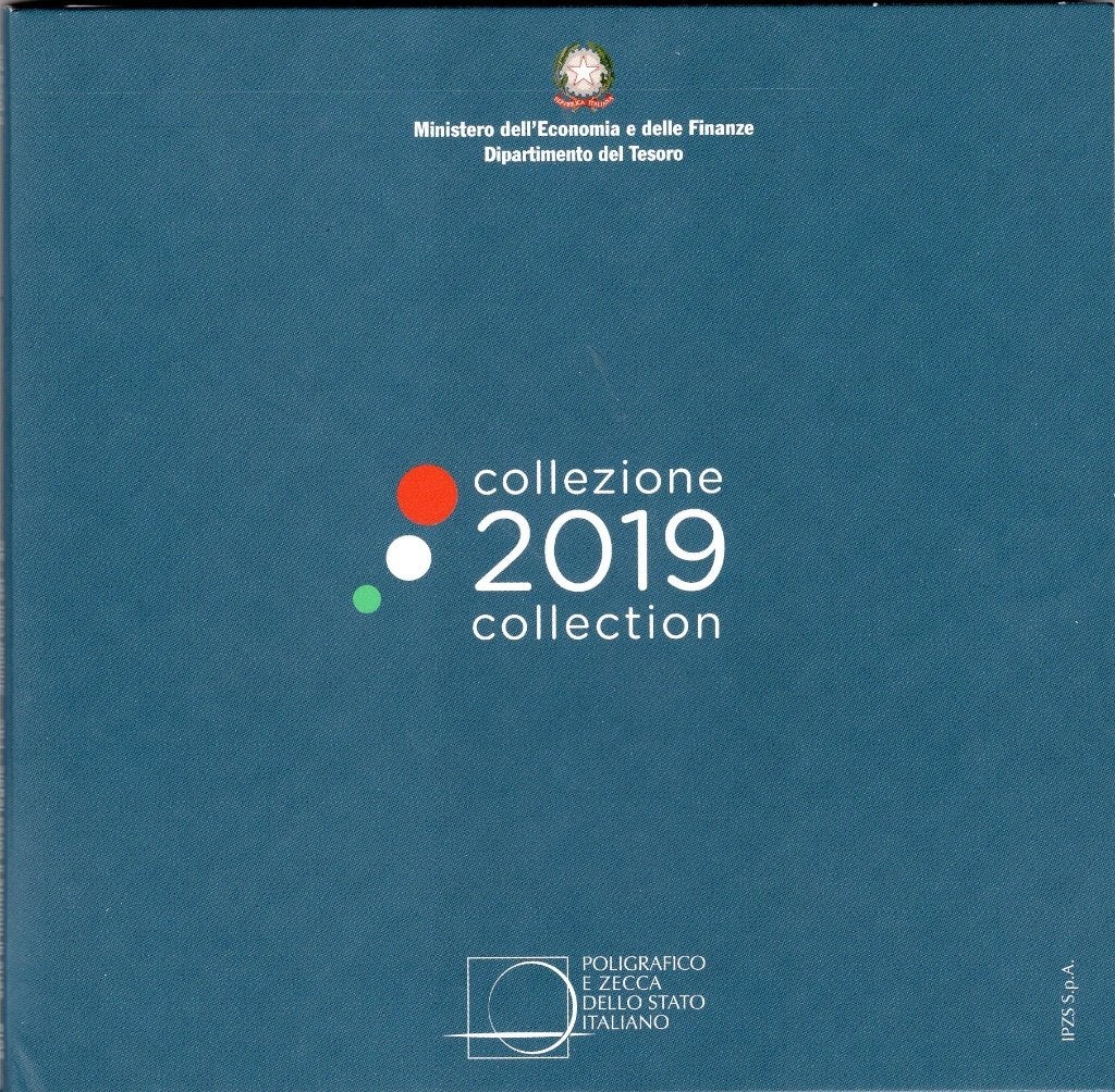 BU set Italie 2019 - 1 cent t/m 2 euro - Blister, Verzenden, Italië, Overige waardes, Setje