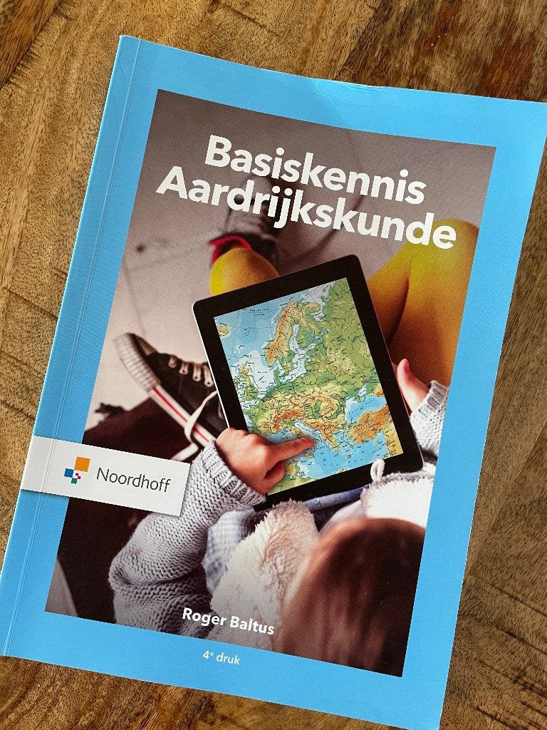 Basiskennis Aardrijkskunde, Boeken, Studieboeken en Cursussen, Verzenden, HBO, Zo goed als nieuw, Noordhoff Uitgevers