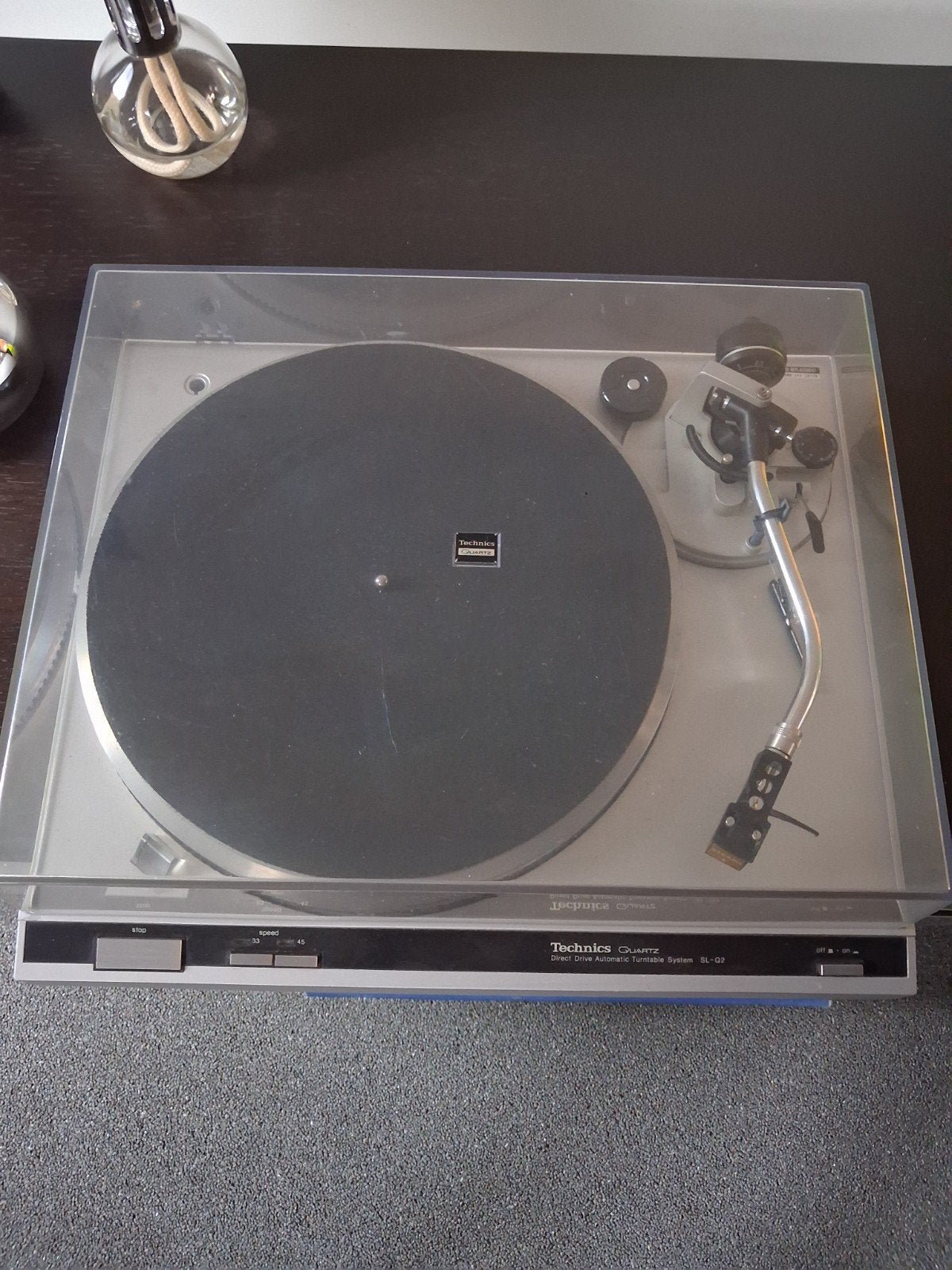 Technics Quartz Draaitafel SL-Q2, Gebruikt, Automatisch, Ophalen of Verzenden, Platenspeler