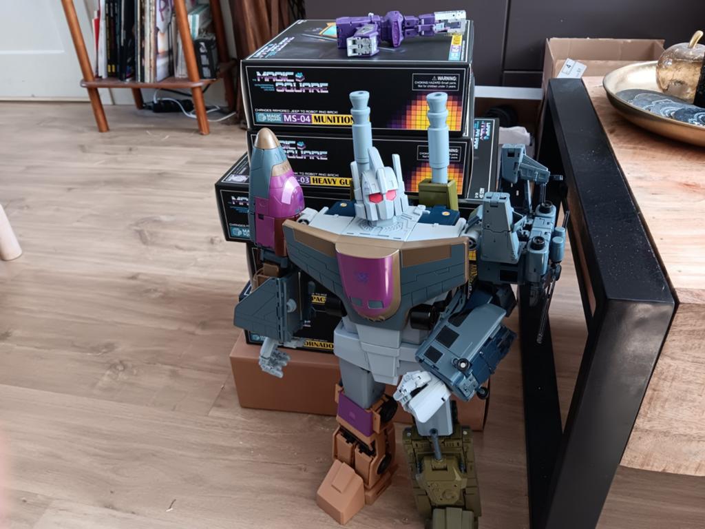 Bruticus Magic Square MP scale, Verzamelen, Transformers, Ophalen of Verzenden, Gebruikt