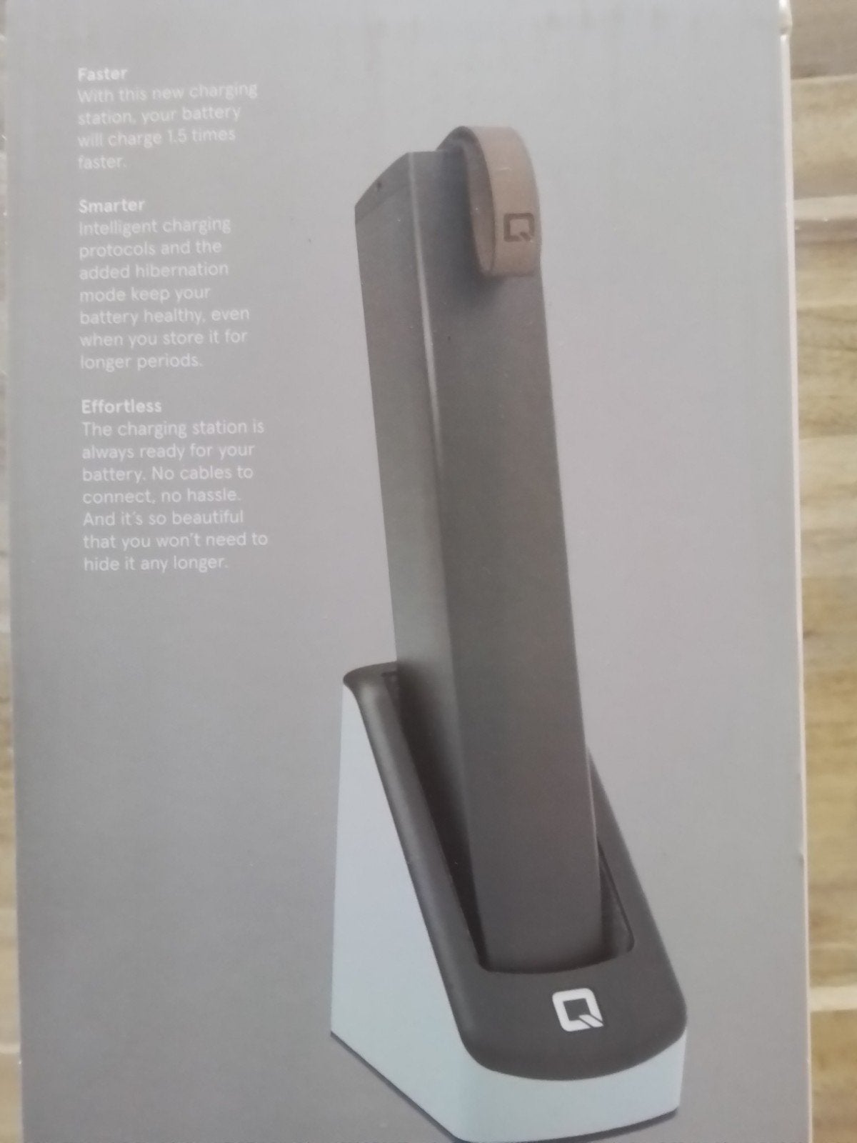 Qwic Premium-Q Oplaadstation voor fietsaccu BA00100/BA00105, Nieuw