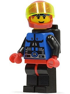 LEGO Minifig Poppetje Space Spyrius sp039, Lego, Ophalen of Verzenden, Zo goed als nieuw, Space
