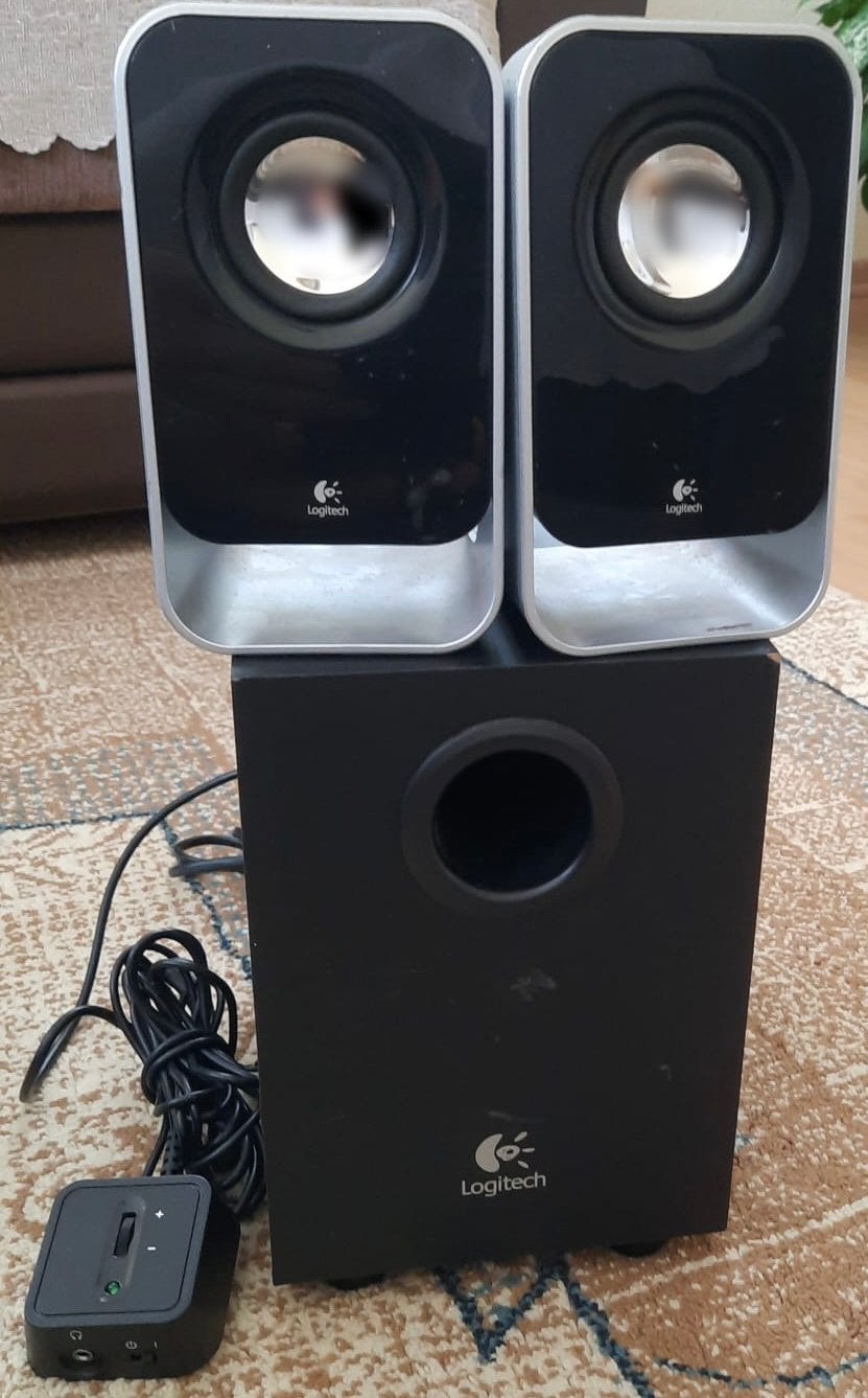 Logitech LS21 geluidsboxen, Ophalen