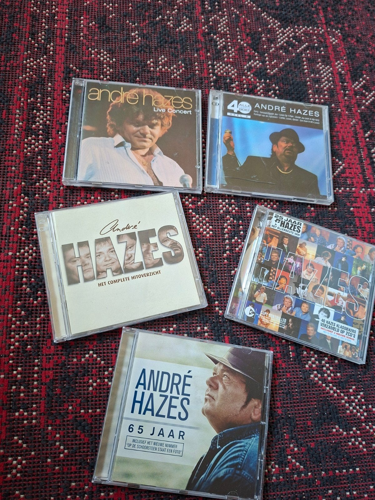 CD'S Andre Hazes 5x, Ophalen of Verzenden