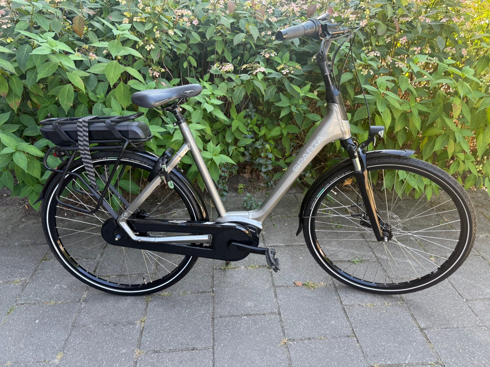 PRACHTIGE Sparta M7B Elektrische Damesfiets 57 cm, Ophalen, Sparta, Versnellingen, 56 cm of meer