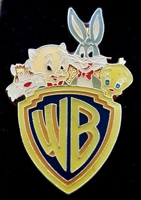 Warner Bros film pin- groot epoxy, Verzenden, Nieuw, Film, Overige typen