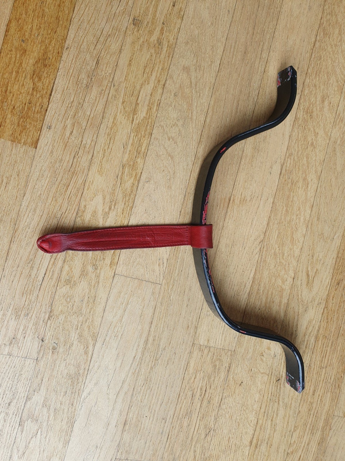 Rugsteun en houten beugel Stokke stoel, Ophalen, Gebruikt, Meegroeistoel