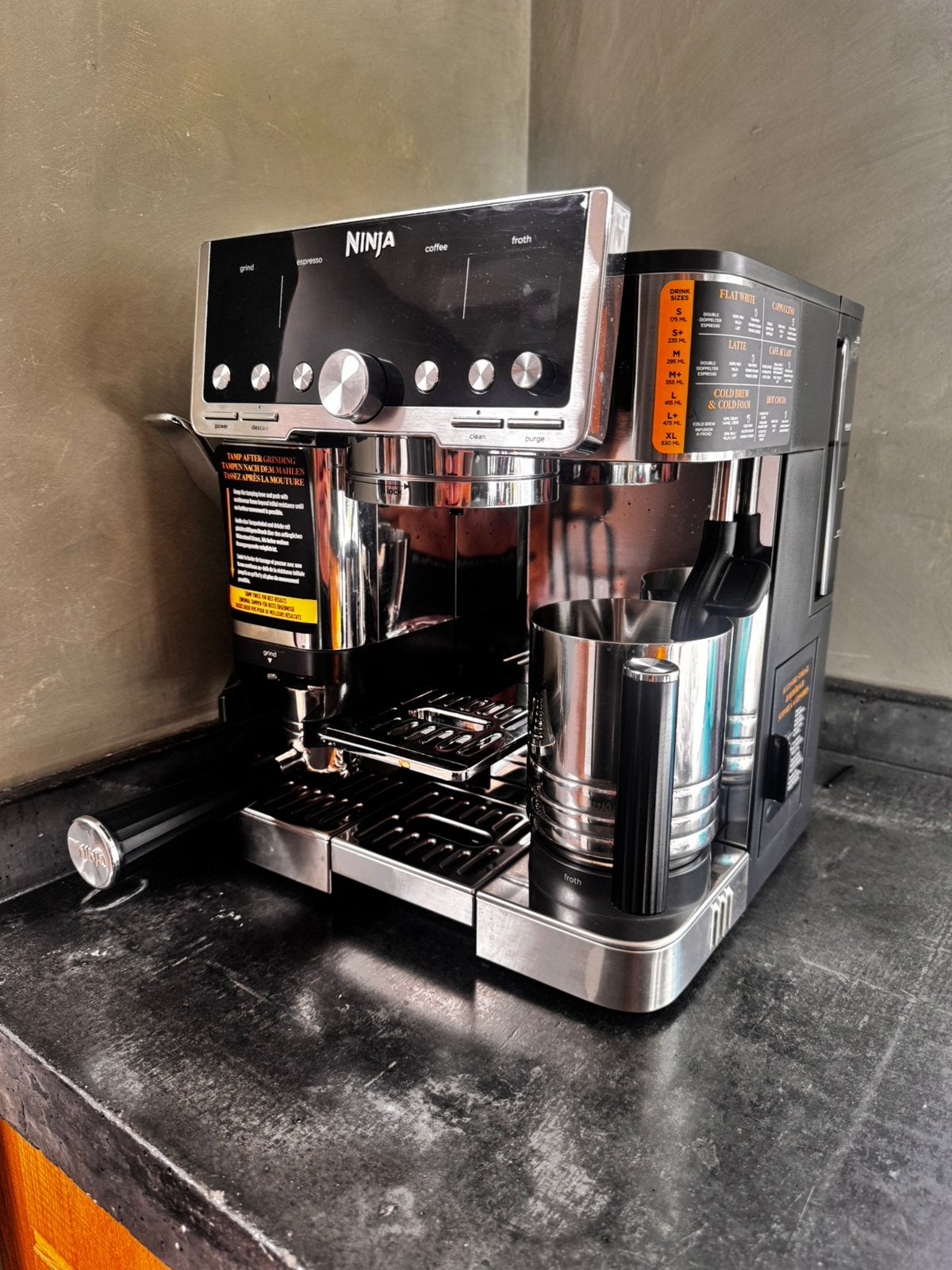 Ninja cafe luxe pro 9 maanden oud