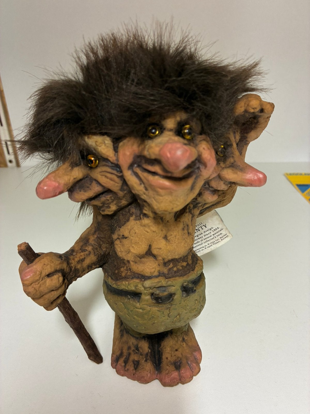 NyForm Trollen uit Noorwegen Three Headed Troll (nieuw), Verzenden, Nieuw, Fantasy