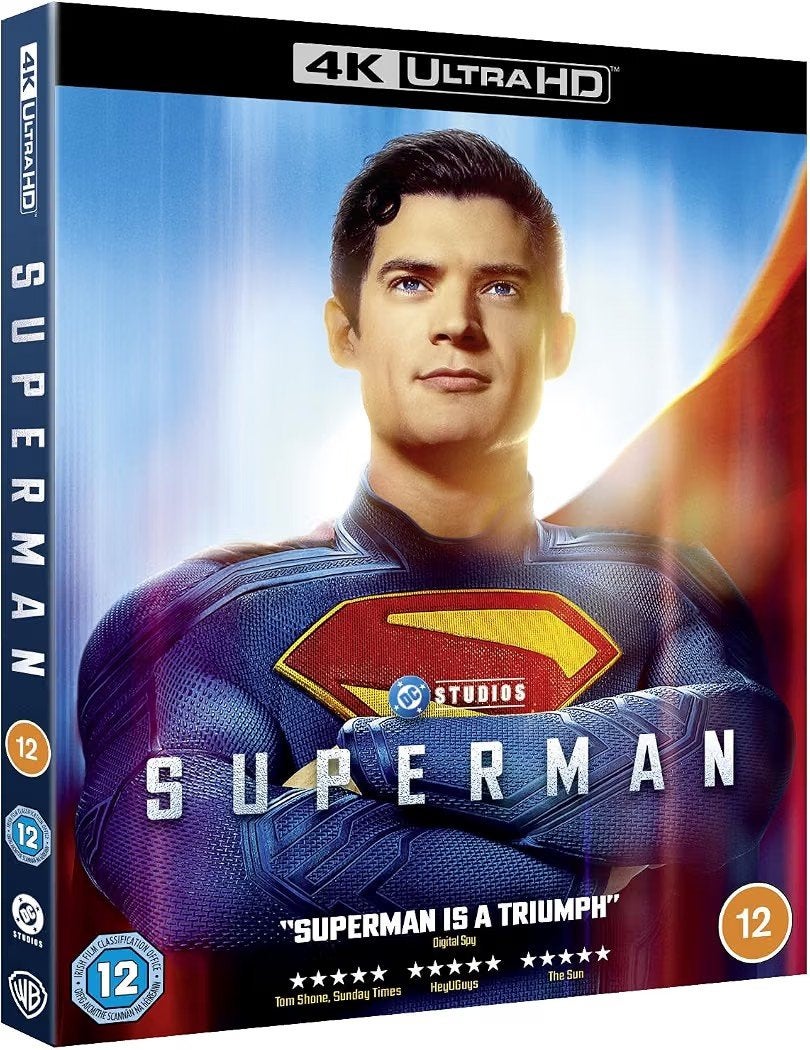 Superman (2025) 4K UHD Blu-Ray UK NLO (Geseald) IMDb 7.4, Engels, Film, Nederlands, Ophalen of Verzenden