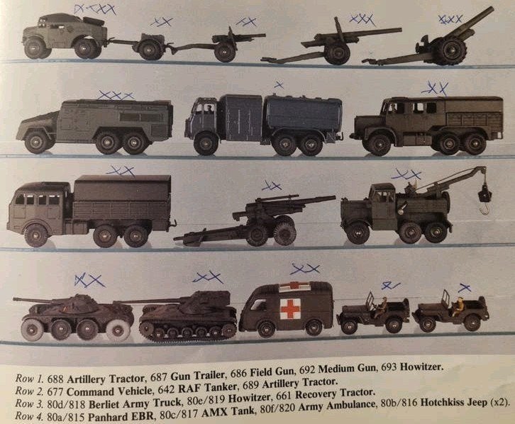 DINKY Toys legervoertuigen, Ophalen of Verzenden, Landmacht, Overige gebieden, Embleem of Badge