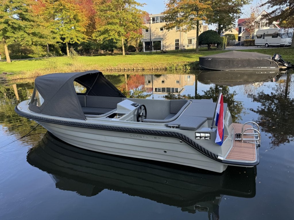 Nieuwe luxe Coastliner 545 Tender Sloep incl. Tohatsu 15PK, Watersport en Boten, Sloepen, Overige typen, Wfwatersport@botenverhuurhoorn.nl