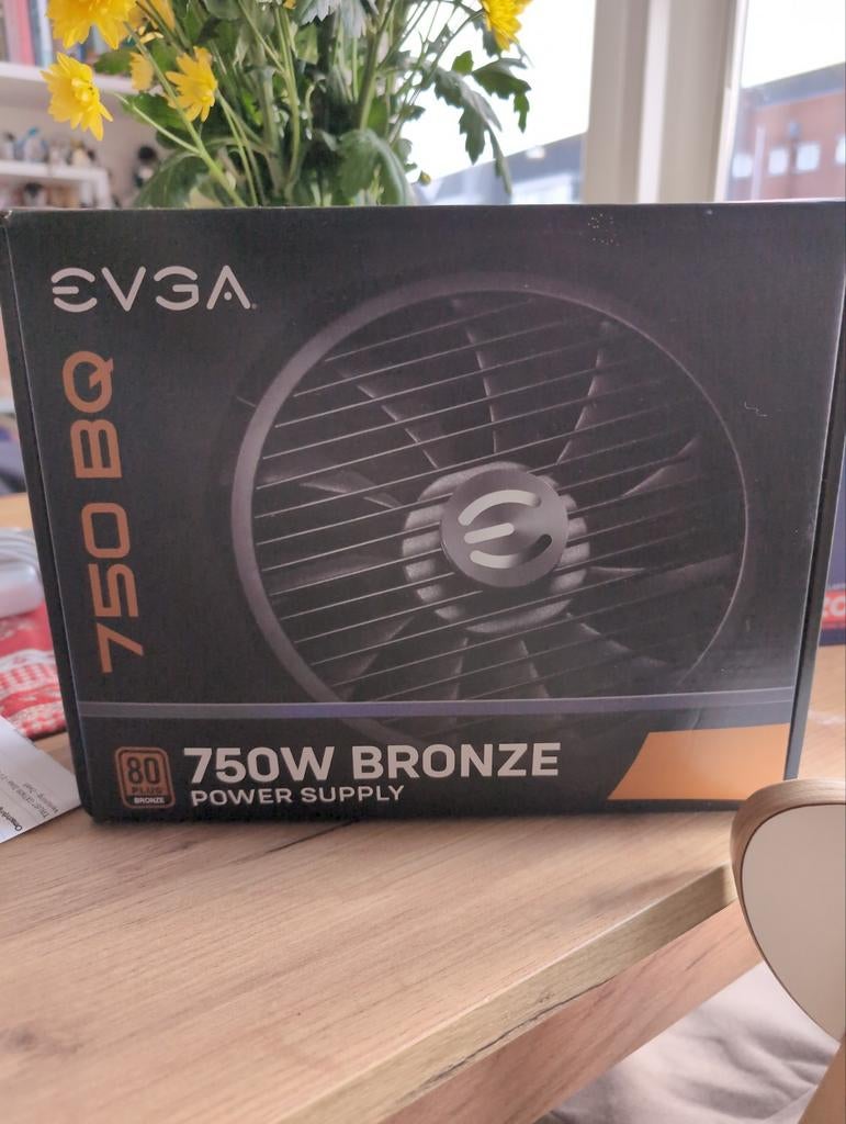 EVGA 750 BQ 750W Bronze Voeding PC power supply, Ophalen of Verzenden