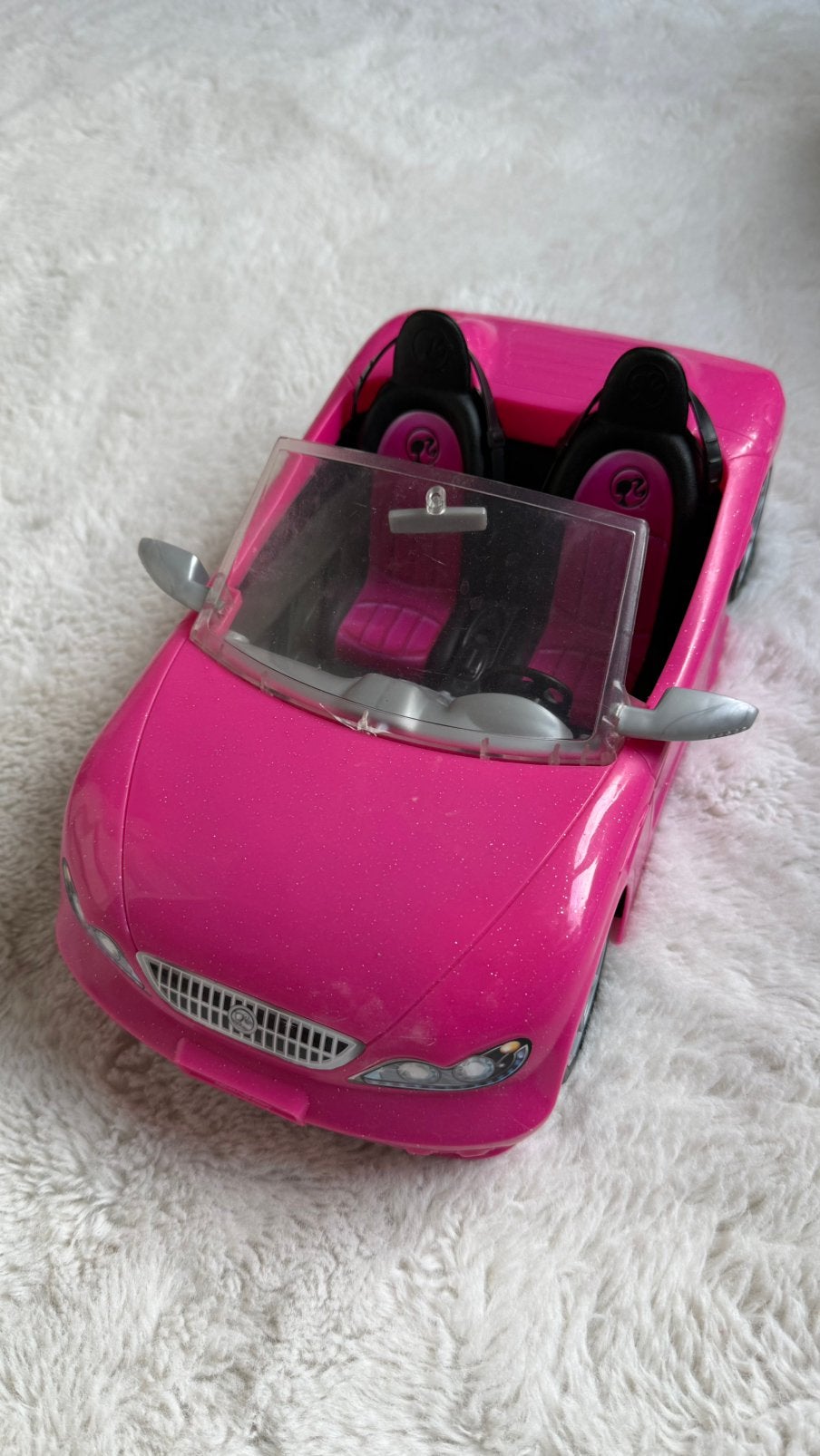Barbie auto, Ophalen, Gebruikt, Barbie