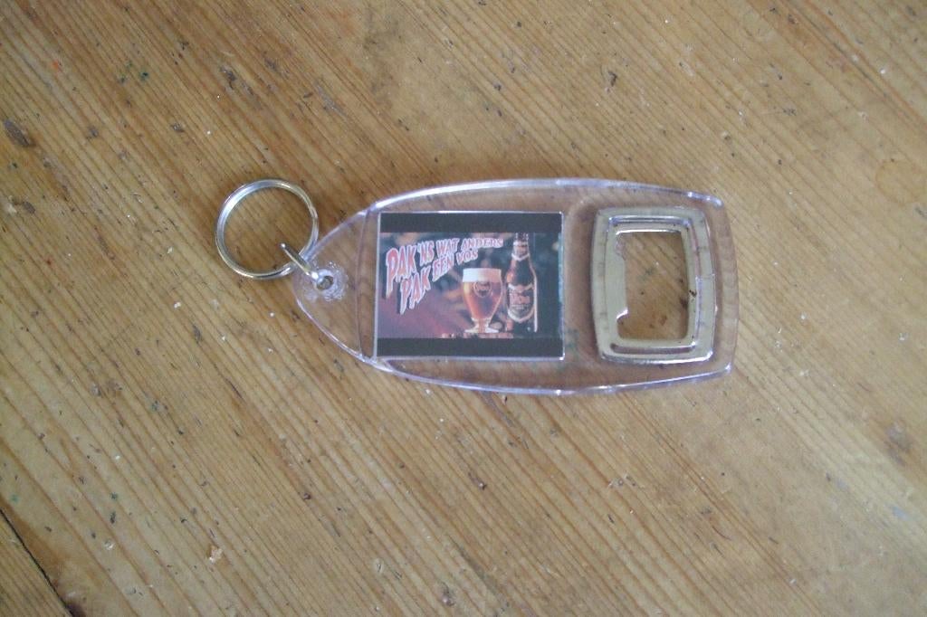 Vos bier opener (nr.1) cq sleutelhange, Verzamelen, Ophalen of Verzenden, Nieuw, Flesopener, Overige merken