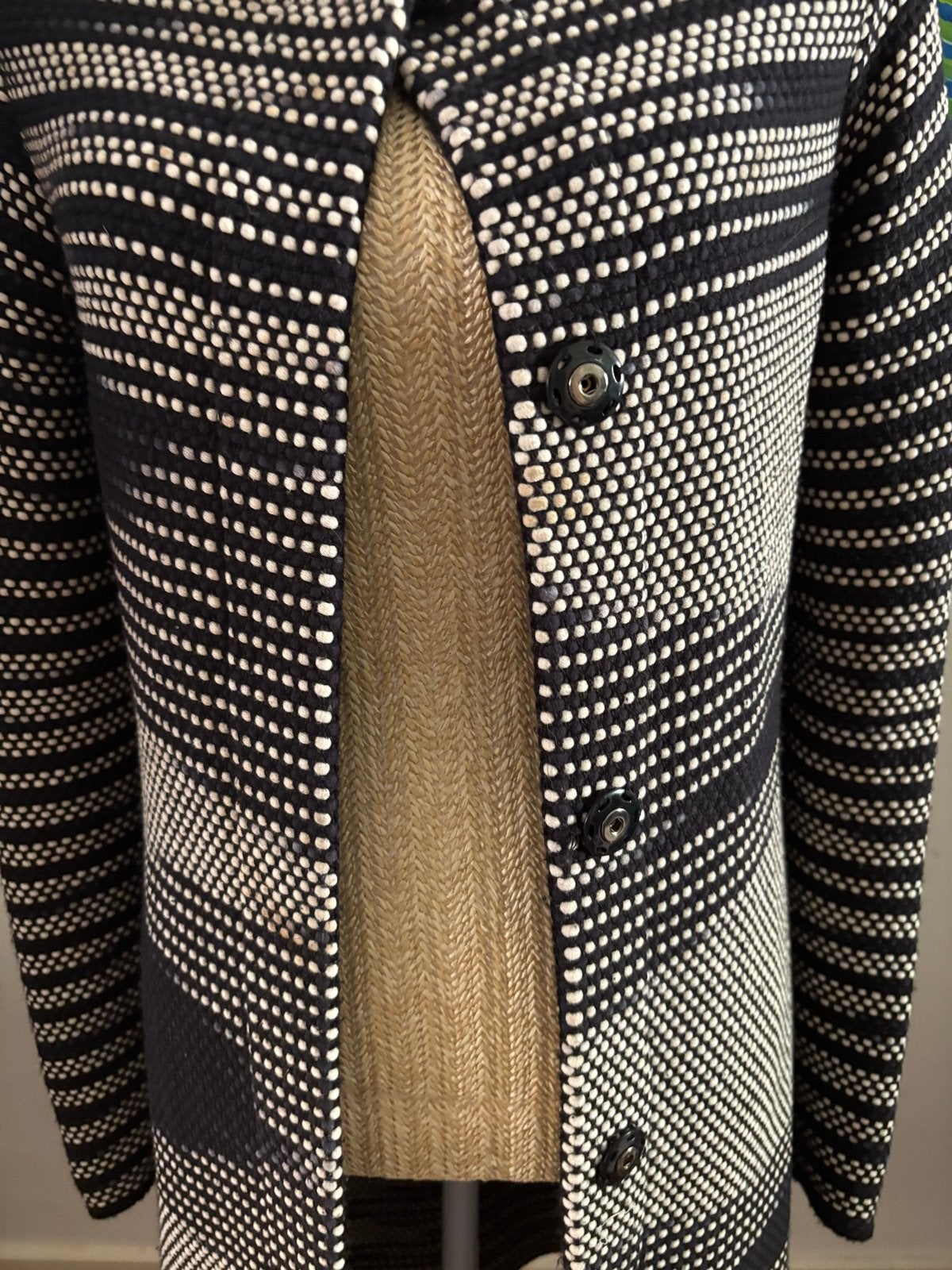 Liu Jo Dames Vest - Zwart/Wit Gebreid - Maat 42 (L), Kleding | Dames, Ophalen of Verzenden, Zo goed als nieuw, Maat 42/44 (L)