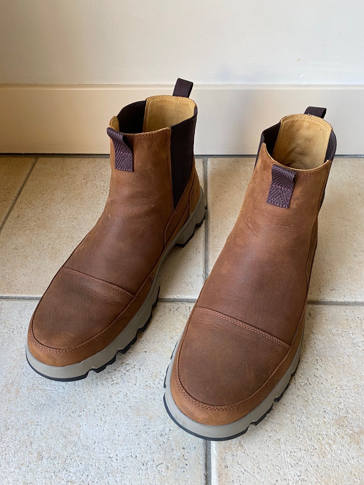 Timberland Heren instapper leer maat 46 NIEUW, Bruin, Boots, Nieuw, Ophalen of Verzenden