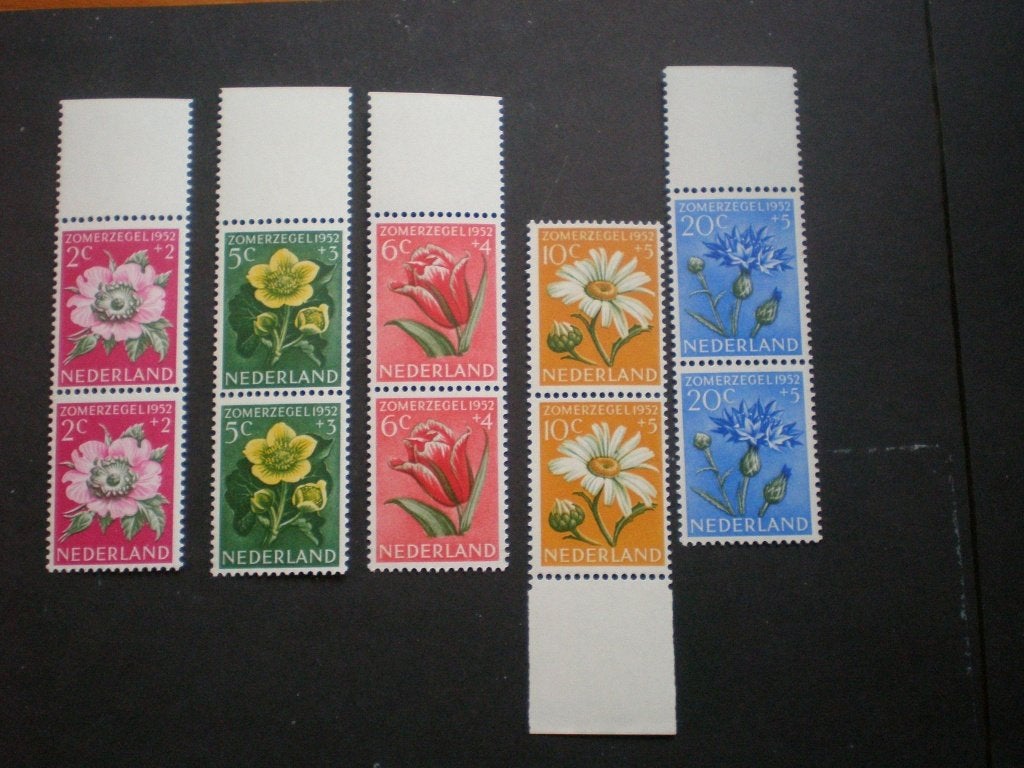 Nederland NVPH 583-587 in paartjes Postfris ( X 145)..€ 3,25, Verzenden