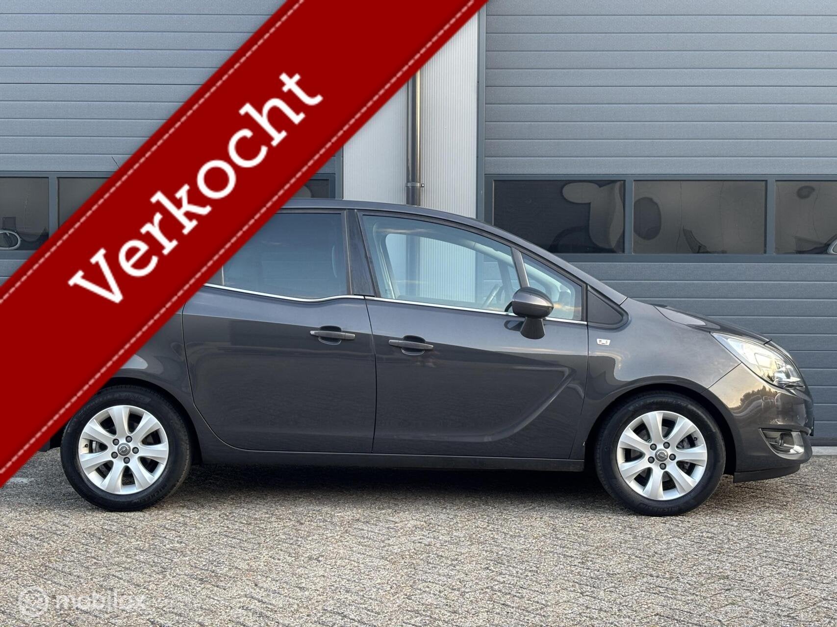 Opel Meriva 1.4 Turbo Blitz Uitvoering // NL Auto, Auto's, Voorwielaandrijving, 4 cilinders, Bedrijf, Handgeschakeld