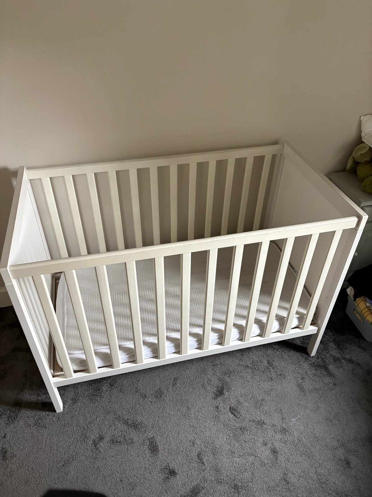 IKEA Sundvik Ledikant met Aerosleep Matras en Accessoires, Ophalen, Zo goed als nieuw, Ledikant