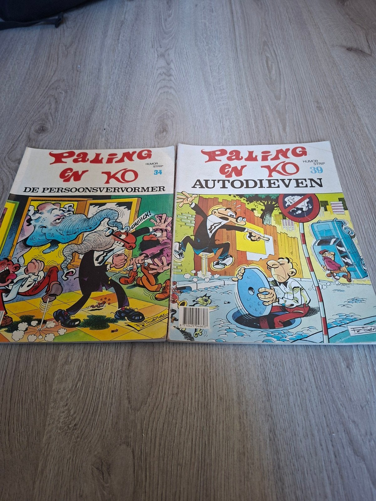 Paling en Ko - De Persoonsvervormer & Autodieven, Meerdere stripboeken, Ophalen of Verzenden, Gelezen, F. Ibáñez