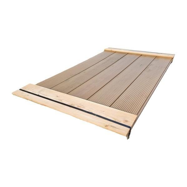 Composiet schuttingplanken met veer en groef- nr: D42